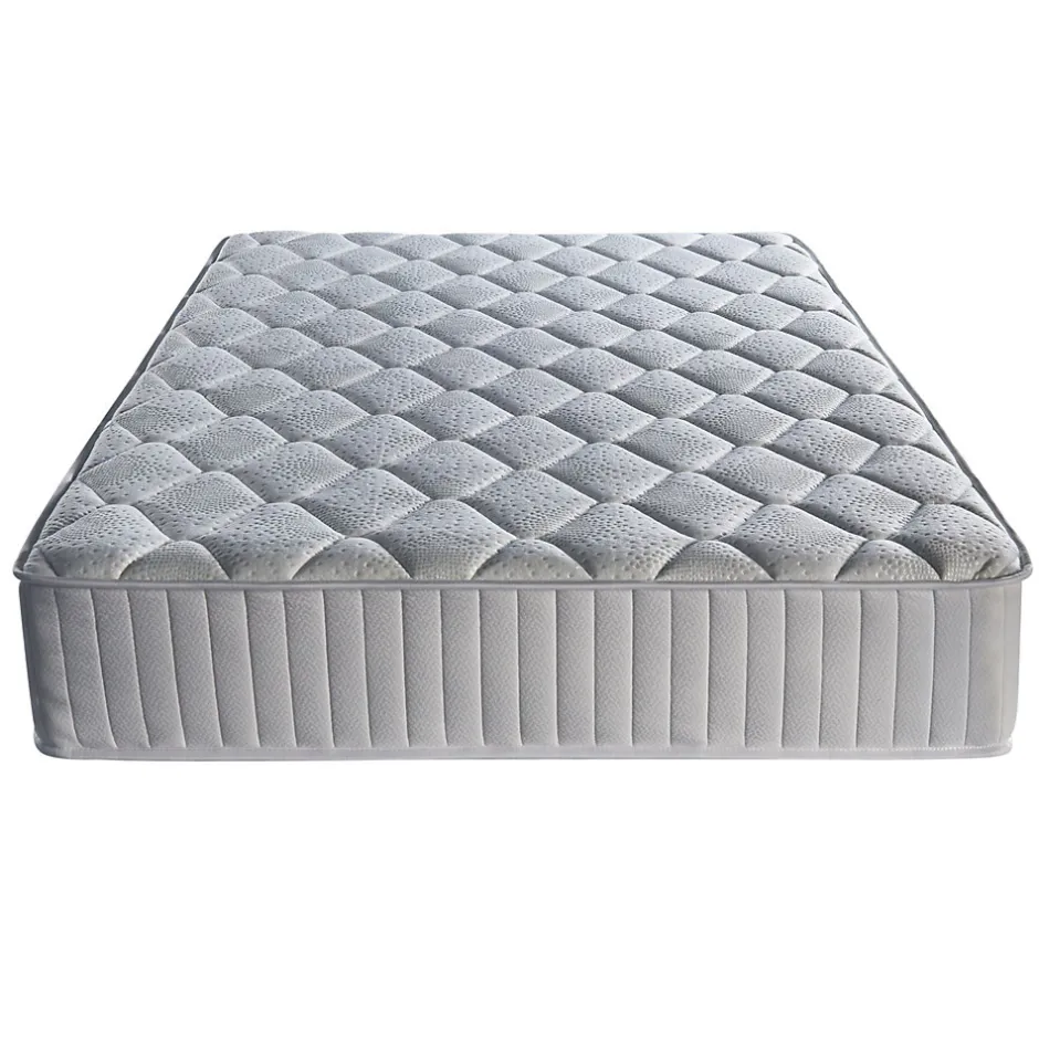 Provence Literie Matelas 140x200 - Hauteur 26 cm - 80 Kg/m3 - Accueil Ferme - Soutien Ferme - 7 Zones de Confort - Confort Optimal - Ressorts Ensac