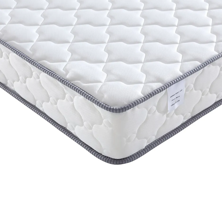 King Of Dreams Matelas 120x200 - Hauteur 18 Cm - Densité 30 Kg/m3 - Soutien Très Ferme - Confort Optimal - Usage Quotidien - DOUX RÊVE