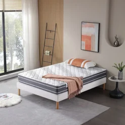 King Of Dreams Matelas 140x200 - Hauteur 24 cm - Soutien Très Ferme - (140x200)