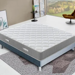 Materassiedoghe Matelas 90x200 à mémoire de forme - Epaisseur 30 cm - Mémoire 5 cm - Soulagement des points de pression - Hermes