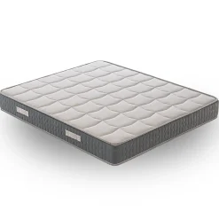 Materassiedoghe Matelas 70x200 à Mémoire de Forme - Epaisseur 21 cm - Mousse à Mémoire de forme 5 cm - 9 zones de confort - Mod Delphine
