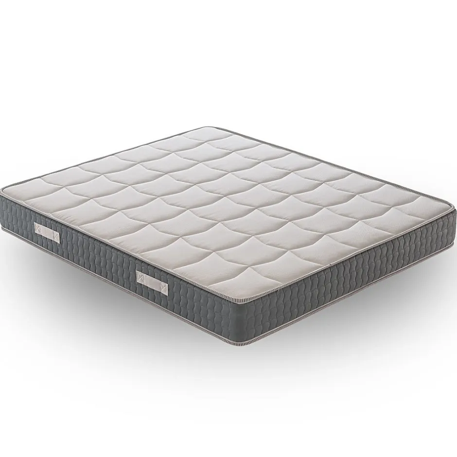 Materassiedoghe Matelas 70x200 à Mémoire de Forme - Epaisseur 21 cm - Mousse à Mémoire de forme 5 cm - 9 zones de confort - Mod Delphine