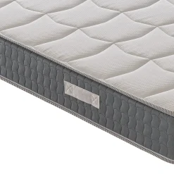 Materassiedoghe Matelas 70x200 à Mémoire de Forme - Epaisseur 21 cm - Mousse à Mémoire de forme 5 cm - 9 zones de confort - Mod Delphine