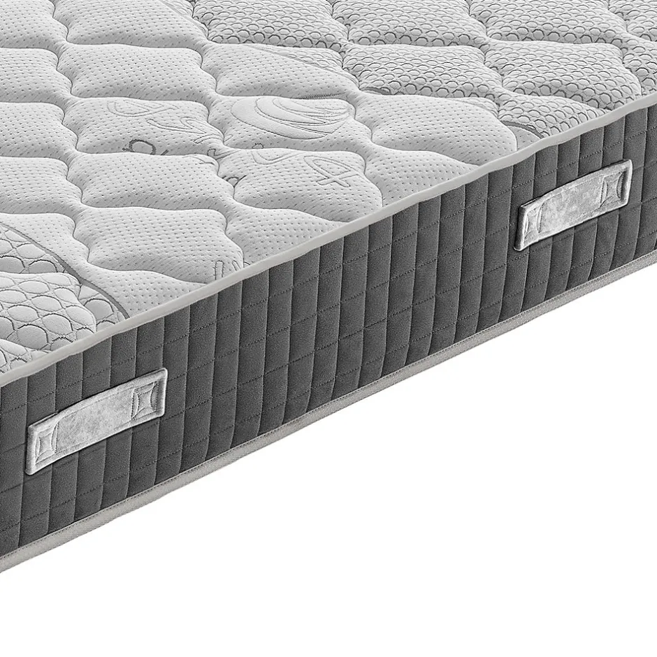 Materassiedoghe Matelas 160x200 à mémoire de forme - Epaisseur 25 cm - Mémoire 5 cm - Soulagement des points de pression - Hermes