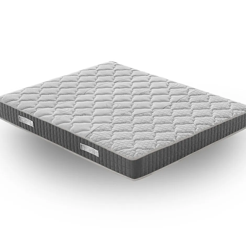 Materassiedoghe Matelas 200x200 à mémoire de forme - Epaisseur 20 cm - Mémoire 5 cm - Soulagement des points de pression - Hermes Hot