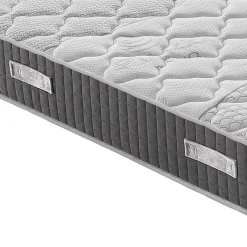 Materassiedoghe Matelas 200x200 à mémoire de forme - Epaisseur 20 cm - Mémoire 5 cm - Soulagement des points de pression - Hermes Hot