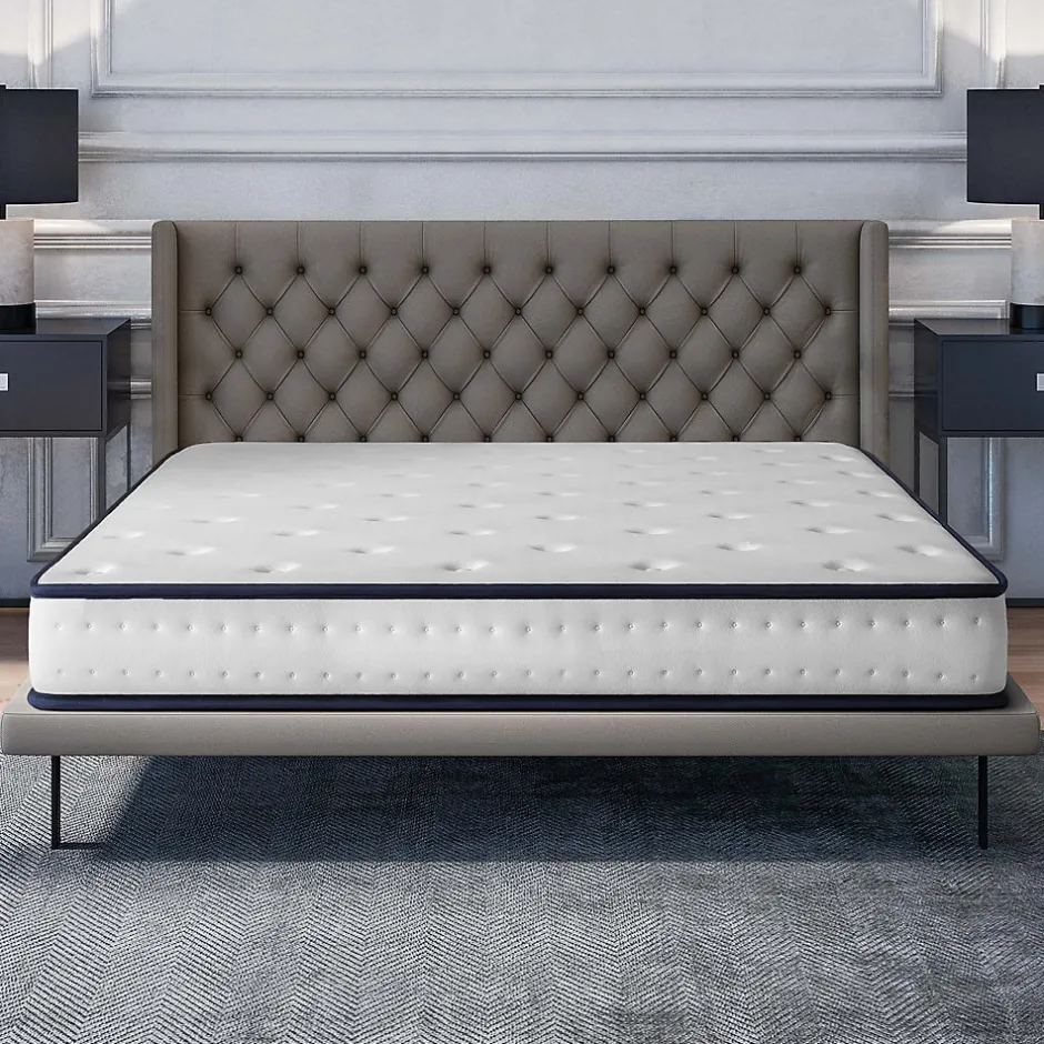 Cosmos Matelas 160x200 - Mousse mémoire de forme - Blue Latex - Confort Équilibré - 7 zones - Réversible - Durable - Upsilon