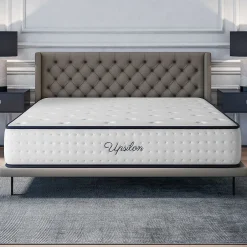 Cosmos Matelas 180x200 - Épais 30 cm - Mousse mémoire de forme - Blue Latex - Confort Ferme - 7 zones - Réversible - Durable - Upsilon Best