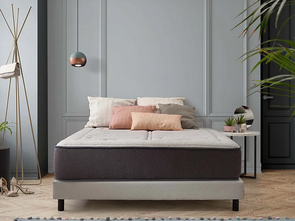 Cosmos Matelas 140x190 - Épaisseur 30 cm - Jupiter - Blue Latex - Mémoire de forme - 7 zones - Indépendance de couchage - Ferme - Durable