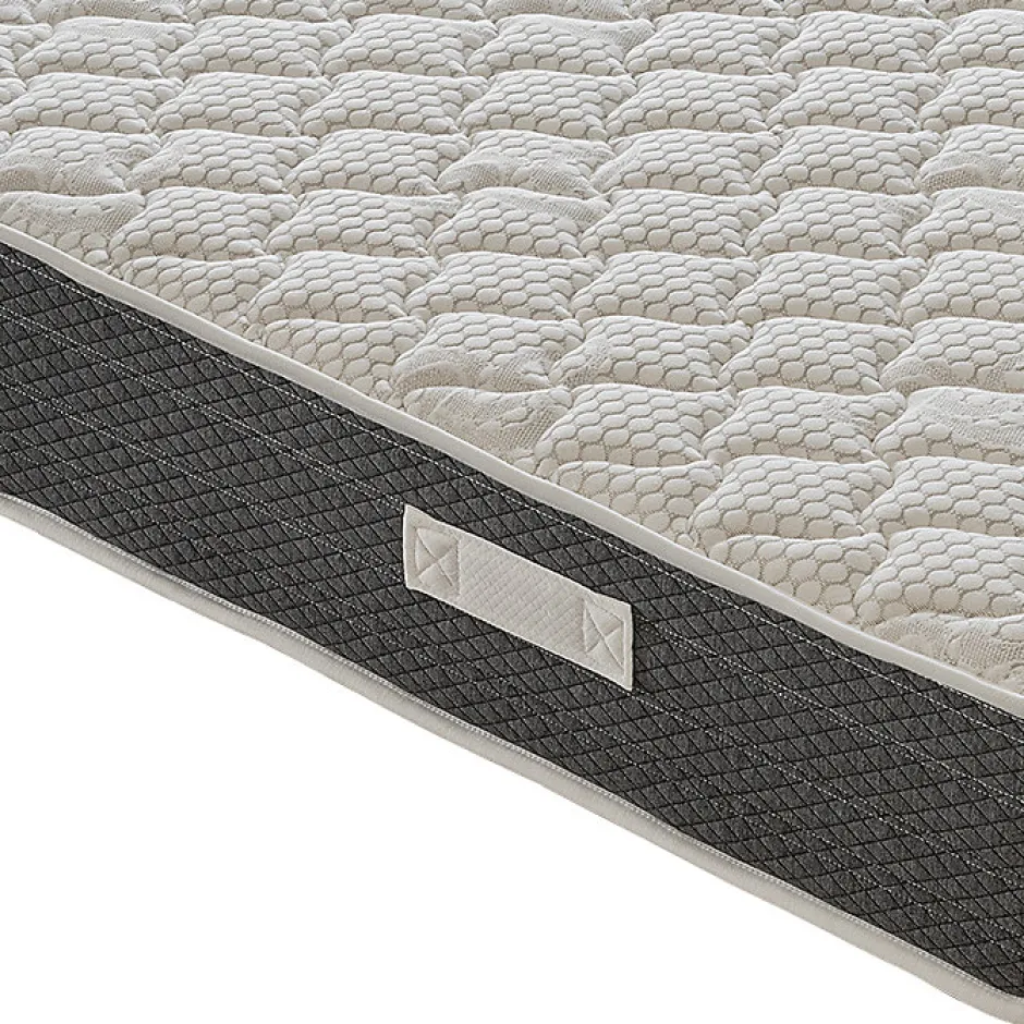 Materassiedoghe Matelas 90x190 800 ressorts ensachés - Mousse orthopédique 6 cm - Elastique et indéformable - Rigidité H4