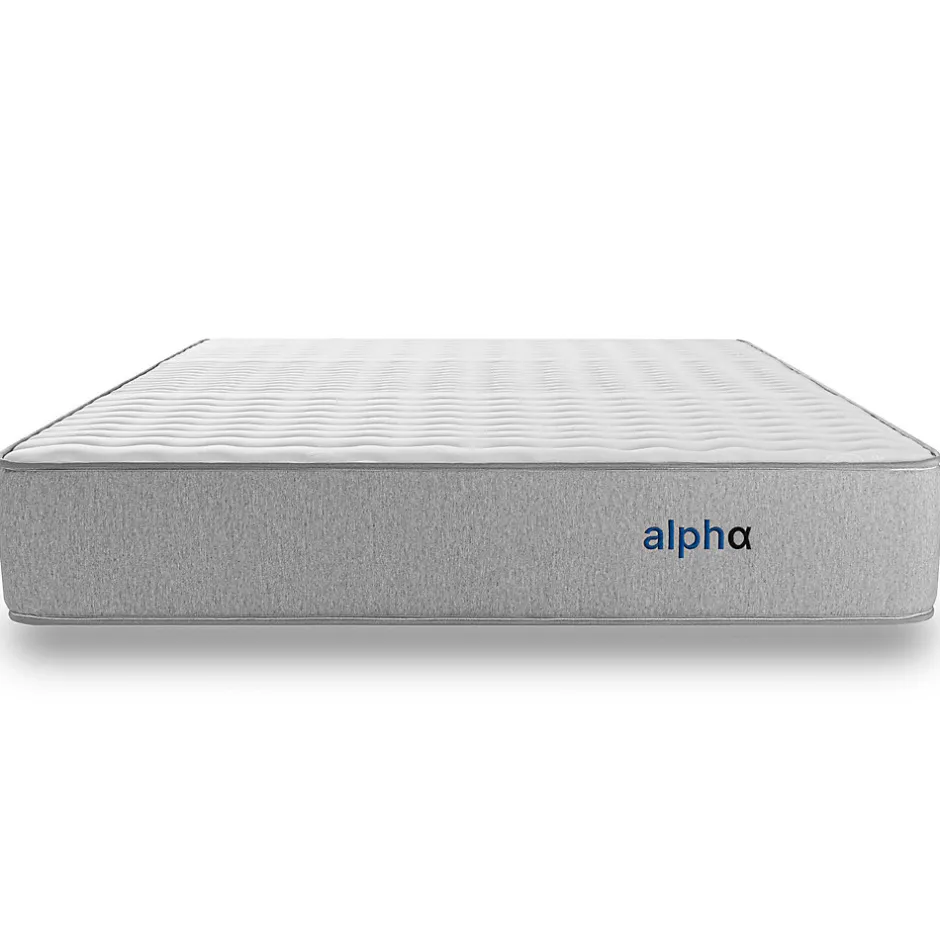 Cosmos Matelas 160x200 Alpha - Mousse HR - Accueil Blue Latex - Épais 30 cm - 7 zones de soutien - Face été/hiver - Confort Ferme