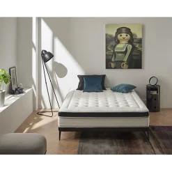 Eccox Matelas 160x200 Bio Memory Hauteur 28 cm +/- 2 Fermeté moyenne à élevée.