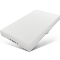 Okwish Matelas 90x200 cm - Ergonomique 7 Zones avec Mousse Froide, Confort H2 H3, Housse Amovible Lavable à Fermeture Éclair - Blanc