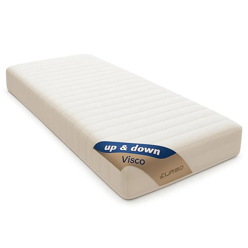 King Of Dreams Matelas 70x190 cm - Hauteur 20 Cm - Up&Down Visco - Compatible Sommier Électrique/Mécanique - Soutien Ferme - Confort Optimal - Us