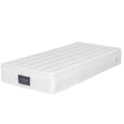 ProximaX Matelas 90x200 cm à Ressorts Ensachés, Mousse Froide 7 Zones, Microfibre Matelassée, Fermeté H3, Hauteur 25 cm, Certifié Oeko-Tex