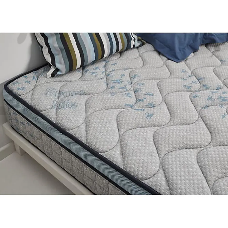 Eccox Matelas 105x190 cm en mousse à mémoire Sport Life epaisseur 27 cm +/-2 Fermeté moyenne-élevée. Discount