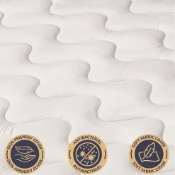 The White Stone Matelas 90x200 cm en Waterfoam hypoallergénique, 14 cm Discount