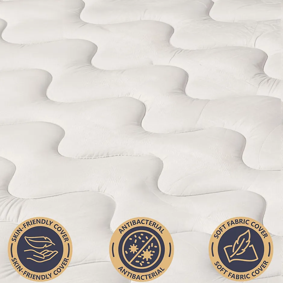 The White Stone Matelas 140x190 cm en Waterfoam hypoallergénique, 30 cm