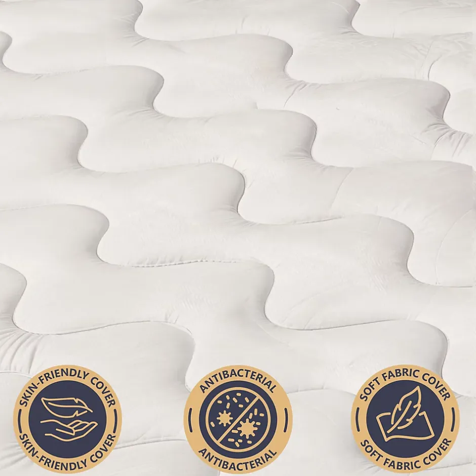 The White Stone Matelas 120x190 cm en Waterfoam hypoallergénique, 10 cm Clearance