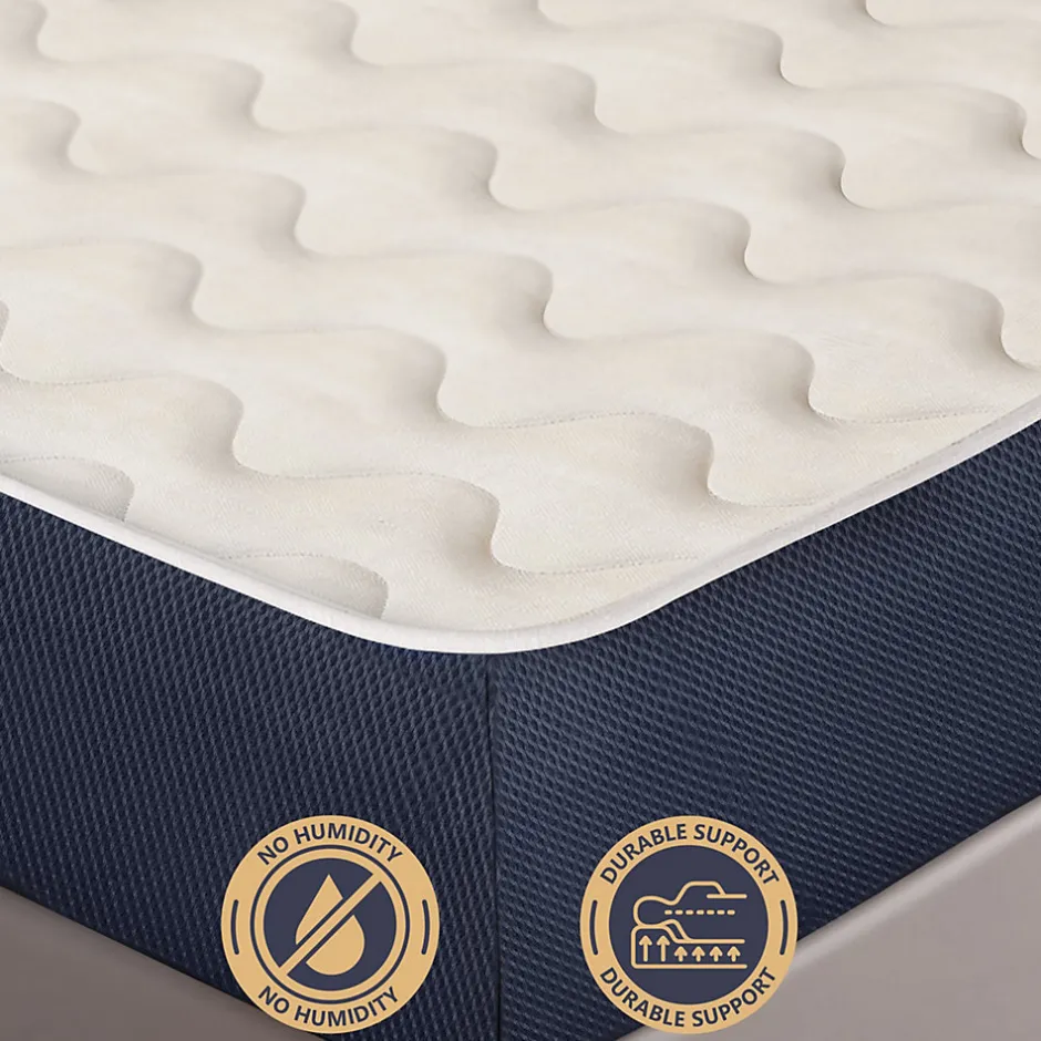 The White Stone Matelas 140x200 cm en Waterfoam hypoallergénique, 12 cm