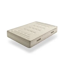 Eccox Matelas 200x200 cm ensachés hybride Bamboo Nuit epaisseur 30 cm +/- 2 Fermeté moyen élevé.