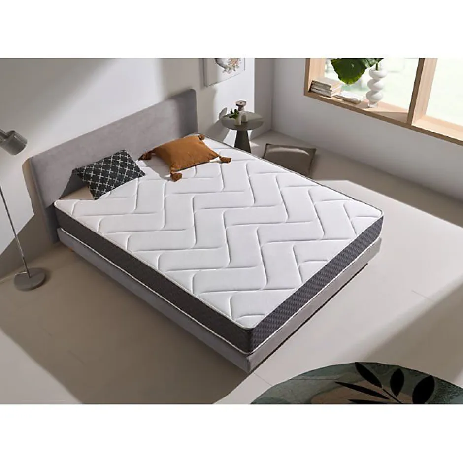 Eccox Matelas 120x180 cm Mémoire de forme epaisseur 22 cm +/-2 GRAFENO THERAPY. Outlet
