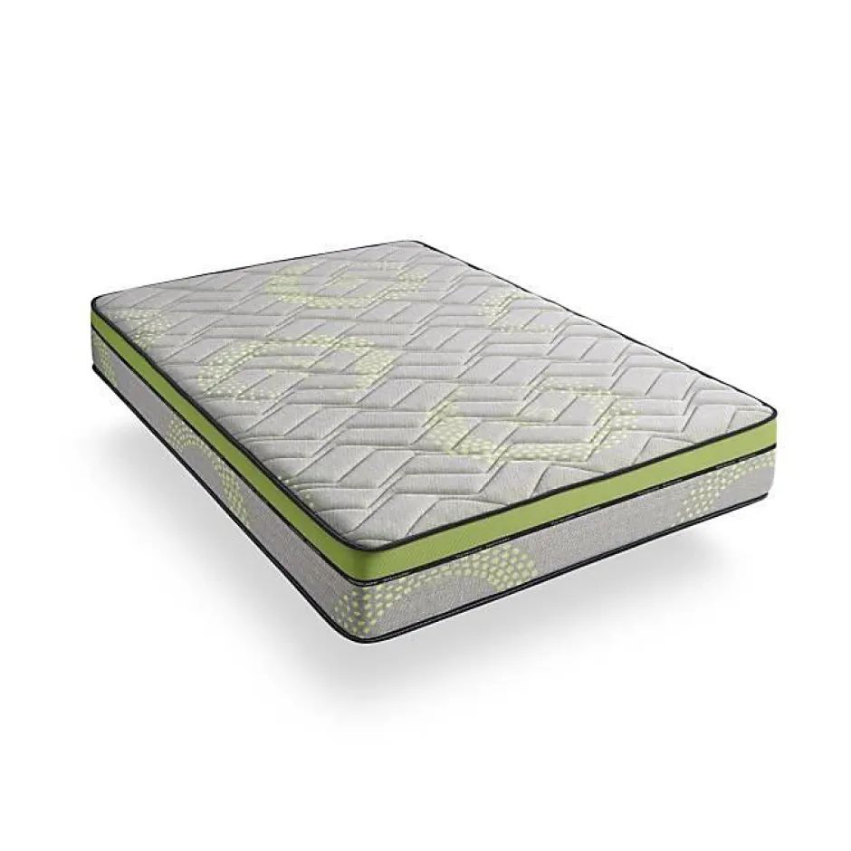 Eccox Matelas 80x200 cm Mémoire de forme Gel Sport Dream epaisseur 26 cm +/- 2 Fermeté moyenne à élevée. Discount
