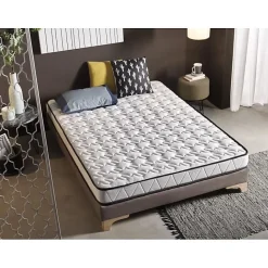 Eccox Matelas 140x190 cm Mémoire de forme Luxury Aloe Vera epaisseur 16 cm +/- 2 avec fonction antimicrobienne de traitement ALOE VERA.