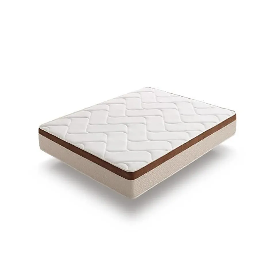 Eccox Matelas 120x180 cm Mémoire de forme epaisseur 25 cm +/-2 BIO CONFORT.
