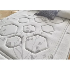Eccox Matelas 120x180 cm Mémoire de forme Gel Pocket Spring Graphene Design & Comfort epaisseur 29 cm + / -2 Fermeté moyenne-élevée New