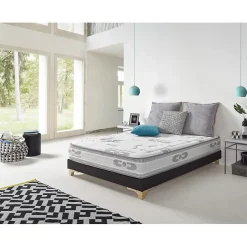 Eccox Matelas 135x200 cm Mémoire de formeélastique Magnetic Evolution epaisseur 27 cm +/- 2 Fermeté Moyenne-Haute. Sale