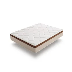 Eccox Matelas 150x190 cm Mémoire de forme epaisseur 25 cm +/-2 BIO CONFORT. Discount