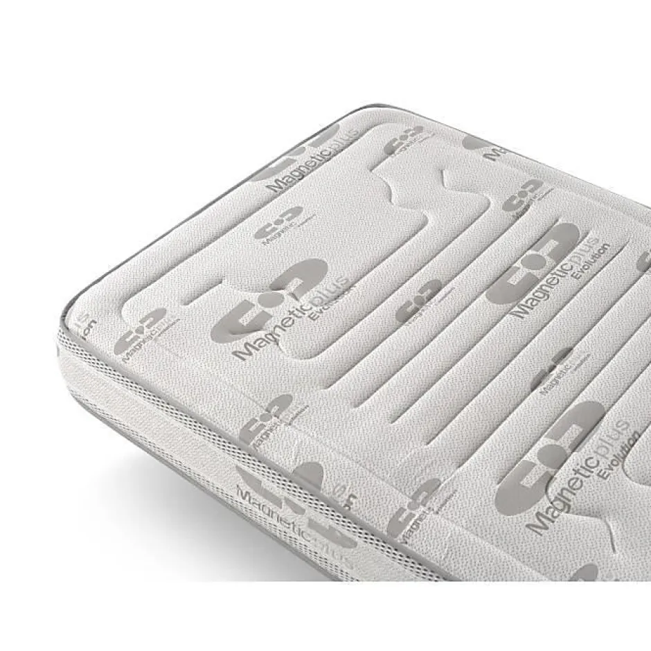 Eccox Matelas 160x190 cm Mémoire de forme élastique Magnetic Evolution epaisseur 27 cm +/- 2 Fermeté Moyenne-Haute. Best