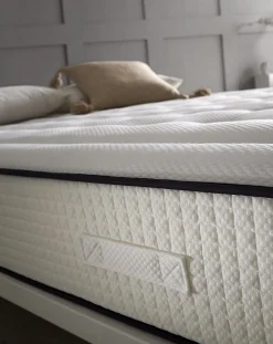 Simpur Low Cost Matelas 200x200 cm Simpur Sport, mousse HR multizone haute densité, 30 cm, soutien semi-ferme, confort et maintien optimal