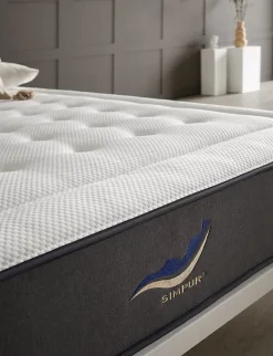 Simpur Low Cost Matelas 140x190 cm Simpur Sport, mousse HR multizone haute densité, 30 cm, soutien semi-ferme, confort et maintien optimal Online