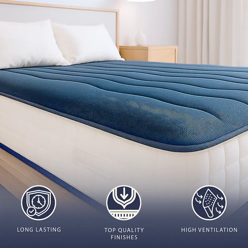 The White Stone Matelas 140x190 cm Waterfoam H20 cm Ferme Moyenne Médical Antiallergique Made in Italy Clearance