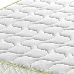 Nuits D'Or Matelas 90x190 Densité 35 Kg/m3 - Hauteur 21 Cm - Soutien Souple - Confort Optimal - Usage Quotidien - Nuit Calme New