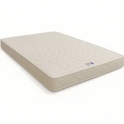 Matelas 130x200 en Latex 10 cm - Confort Optimal avec Soutien Equilibre - Tissu Stretch Résistant - Usage Quotidien - GOLD10 - MAT