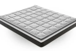 Materassiedoghe Matelas 160x190 en mousse à mémoire de forme - Epaisseur 20 cm - Orthopédique - Rigidité H4 - Fabriqué en Italie - Mod Anna
