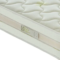 Materassiedoghe Matelas 160x200 en mousse à mémoire de forme - Epaisseur 25 cm - Mousse à mémoire de forme 5 cm - 9 zones - Housse amovible