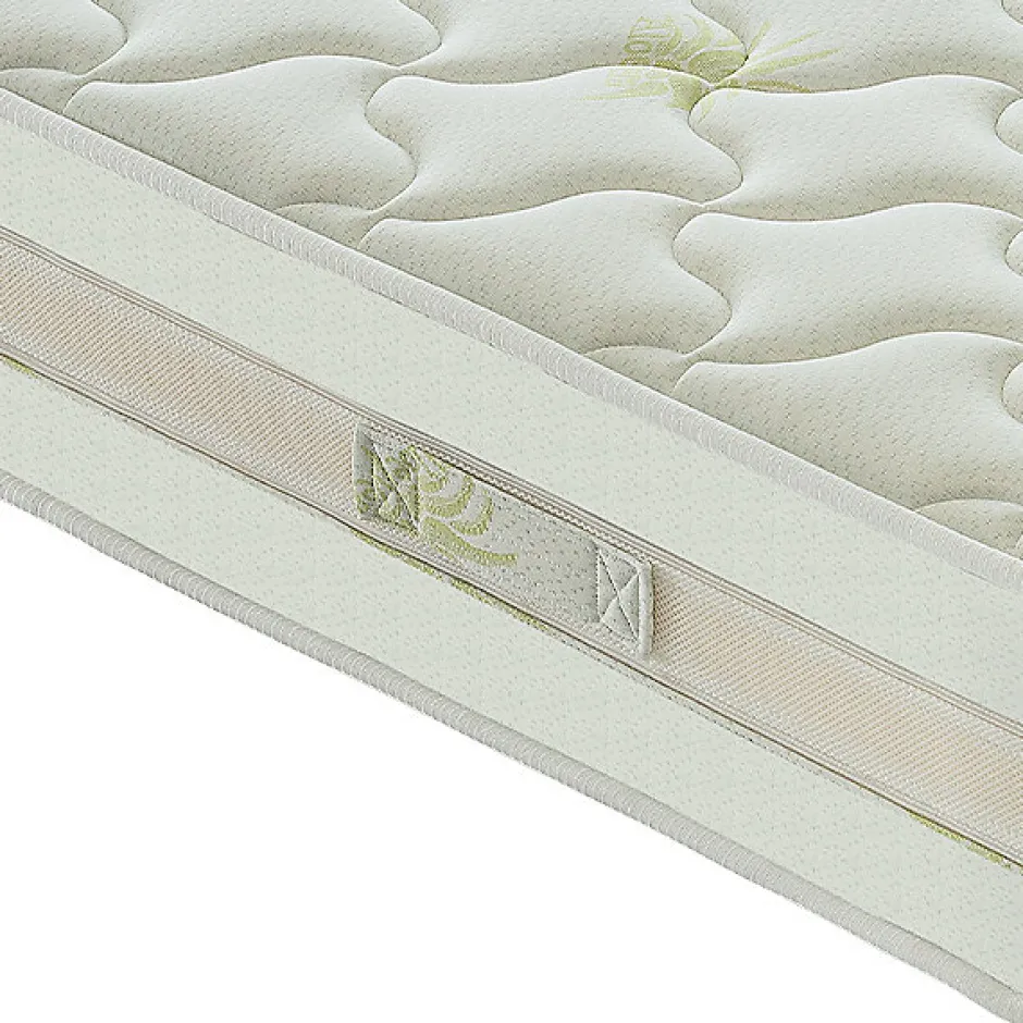 Materassiedoghe Matelas 160x200 en mousse à mémoire de forme - Epaisseur 25 cm - Mousse à mémoire de forme 5 cm - 9 zones - Housse amovible