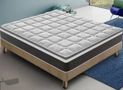 Materassiedoghe Matelas 120x190 en mousse à mémoire de forme - Epaisseur 30 cm - Orthopédique - Rigidité H4 - Fabriqué en Italie - Mod Anna