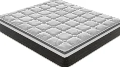 Materassiedoghe Matelas 120x190 en mousse à mémoire de forme - Epaisseur 30 cm - Orthopédique - Rigidité H4 - Fabriqué en Italie - Mod Anna
