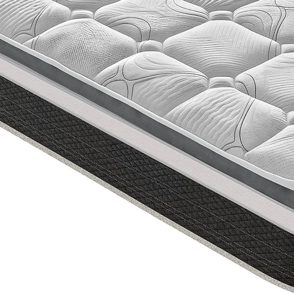 Materassiedoghe Matelas 120x190 en mousse à mémoire de forme - Epaisseur 30 cm - Orthopédique - Rigidité H4 - Fabriqué en Italie - Mod Anna