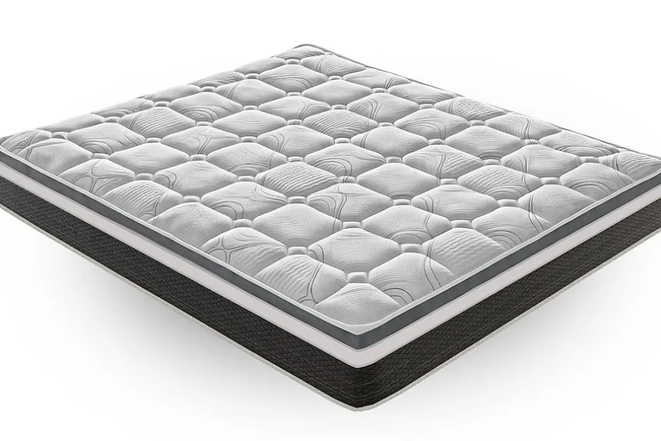 Materassiedoghe Matelas 180x200 en mousse à mémoire de forme - Epaisseur 20 cm - Orthopédique - Rigidité H4 - Fabriqué en Italie - Mod Anna