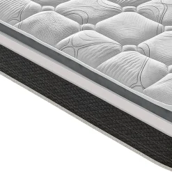 Materassiedoghe Matelas 180x200 en mousse à mémoire de forme - Epaisseur 20 cm - Orthopédique - Rigidité H4 - Fabriqué en Italie - Mod Anna