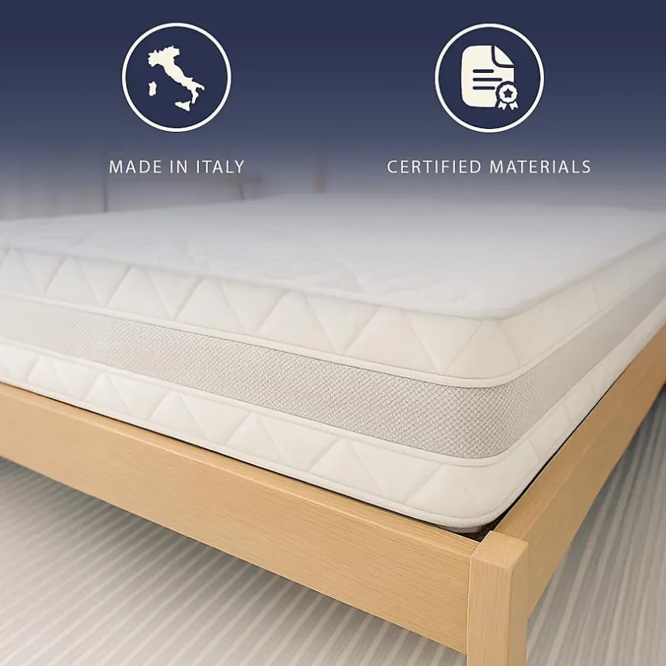 The White Stone Matelas 180x200 ergonomique et respirant 20 cm