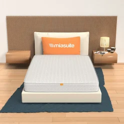 Miasuite Matelas 90x190 Hauteur 12 cm - Waterfoam, Pliable, pour Lit de Camp. Smart H12