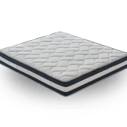 Materassiedoghe Matelas 120x190 Memory Gel - Epaisseur 25 cm - Mousse Mémoire 7 cm - 9 zones de confort - 100% Made in Italy New