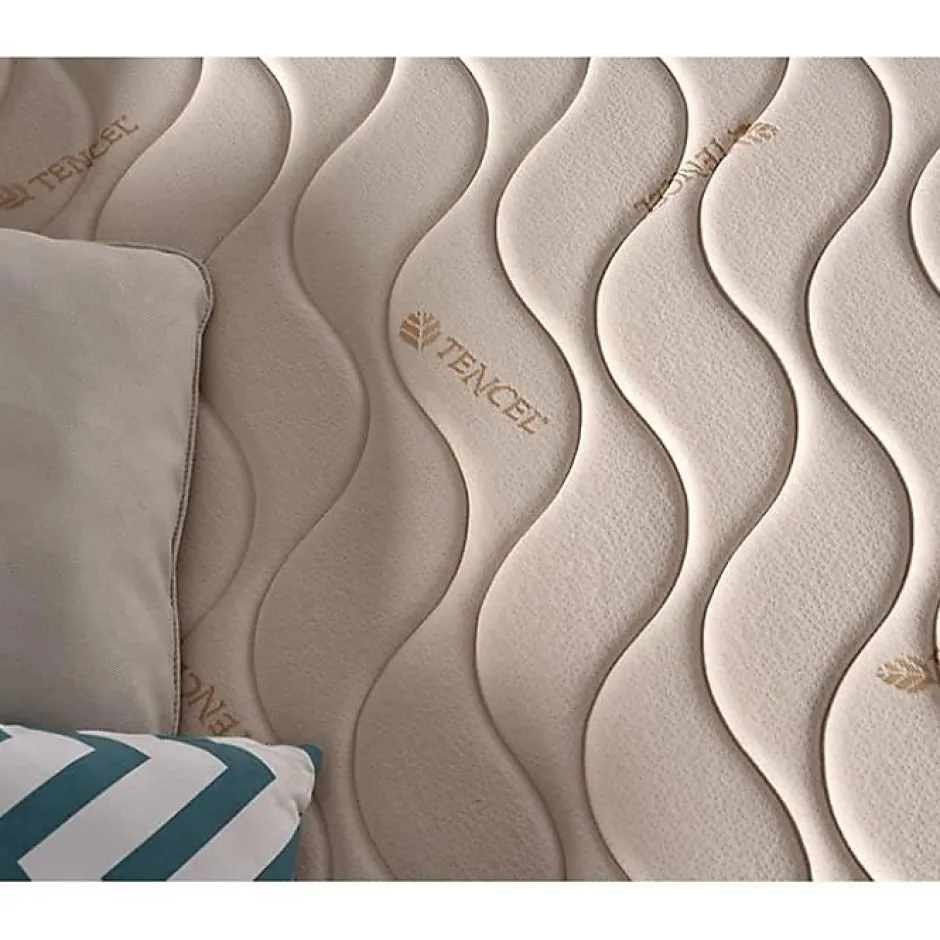 Eccox Matelas 105x190 Mémoire de forme Luxury ECO Tencel Ignifugo Fermeté moyenne-élevée 20cm +/-2. Hot